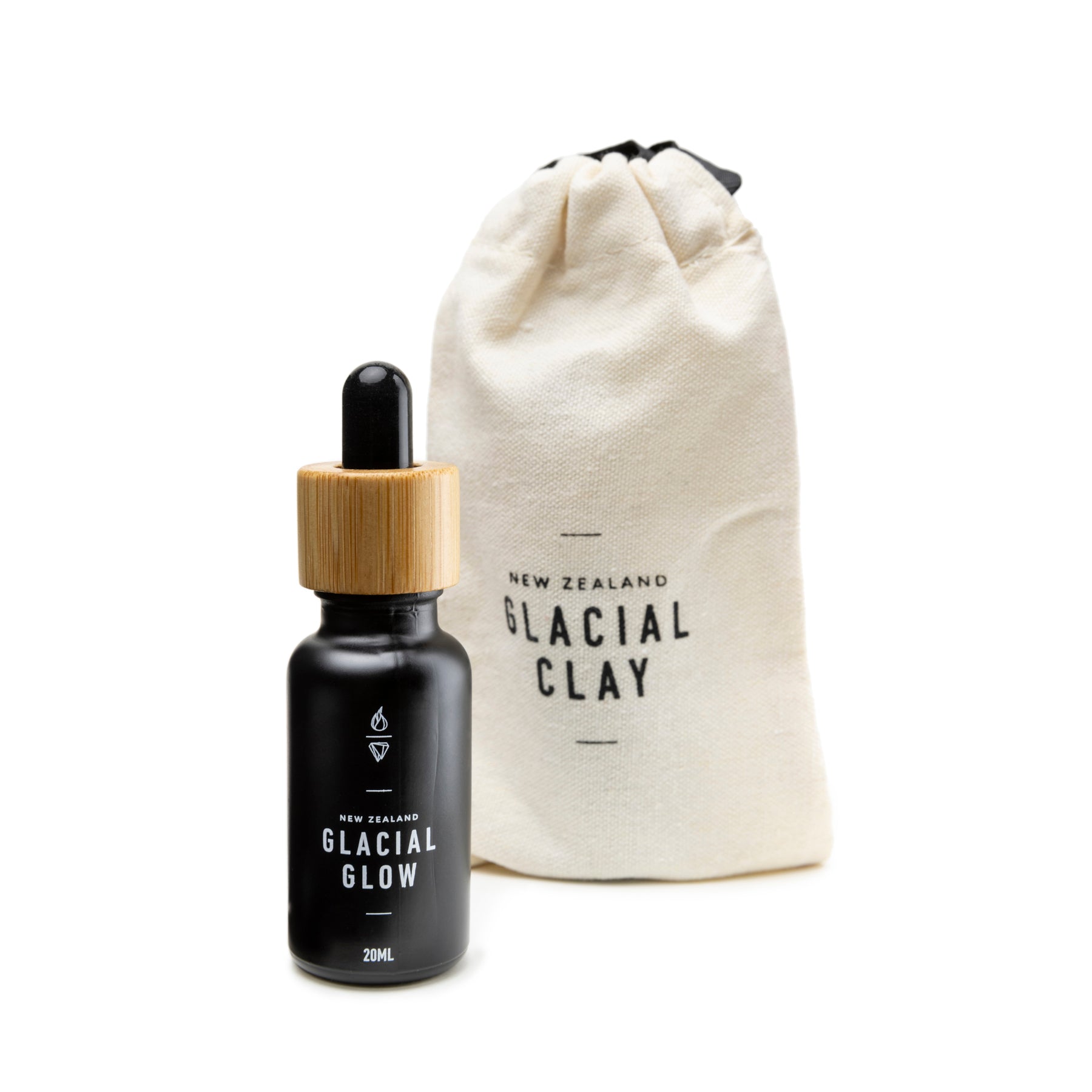 Glacial Glow Face Oil of New Zealand Glacial Clay