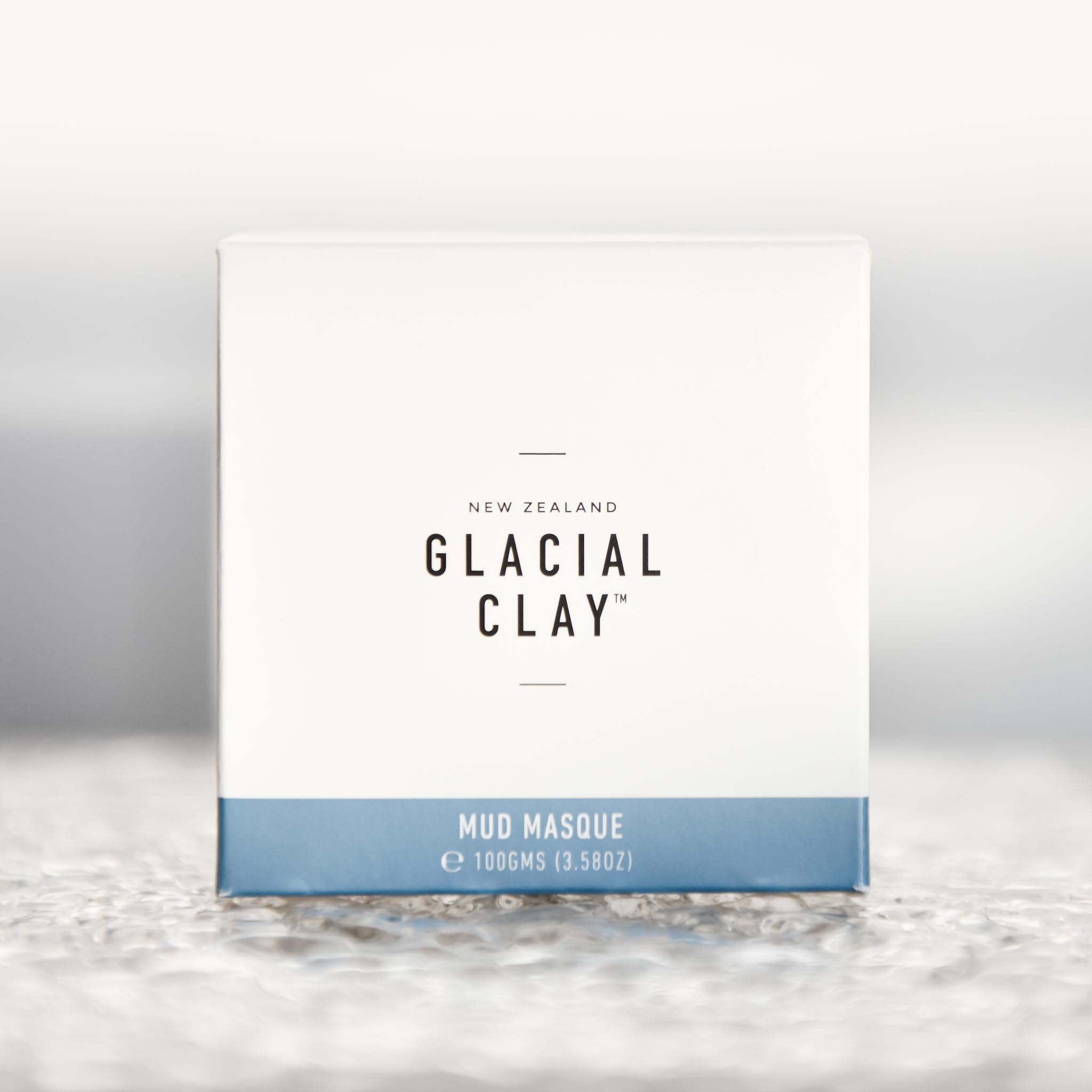 New Zealand Glacial Clay mud Masque